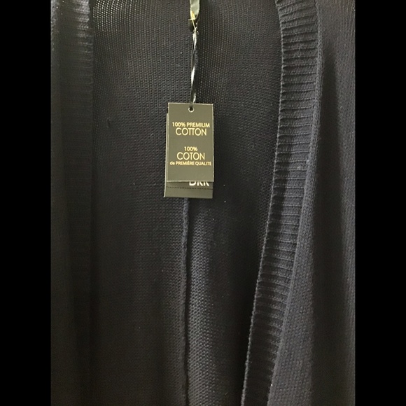 🌟 Navy Cotton Cape with Pockets - Picture 3 of 6